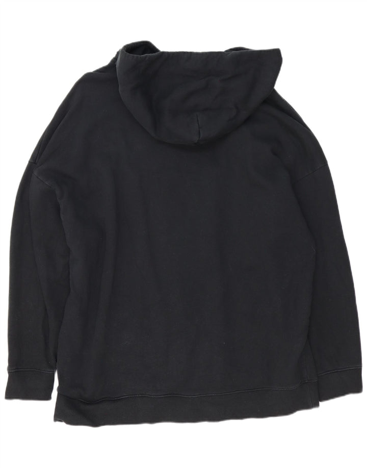 Męski sweter z kapturem All Saints, duży, czarny, bawełniany