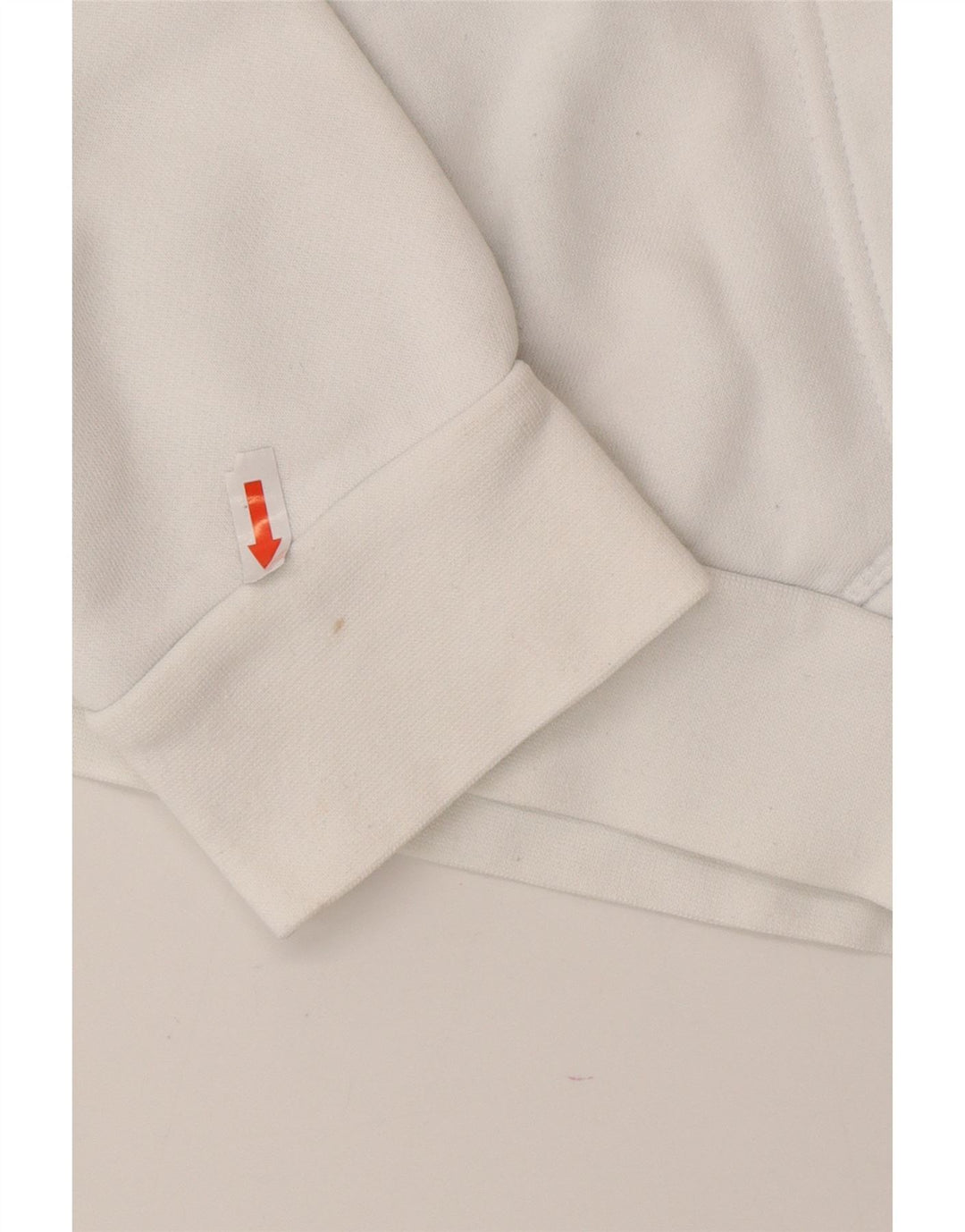 Adidas Męska bluza z kapturem, mała, biała, bawełniana