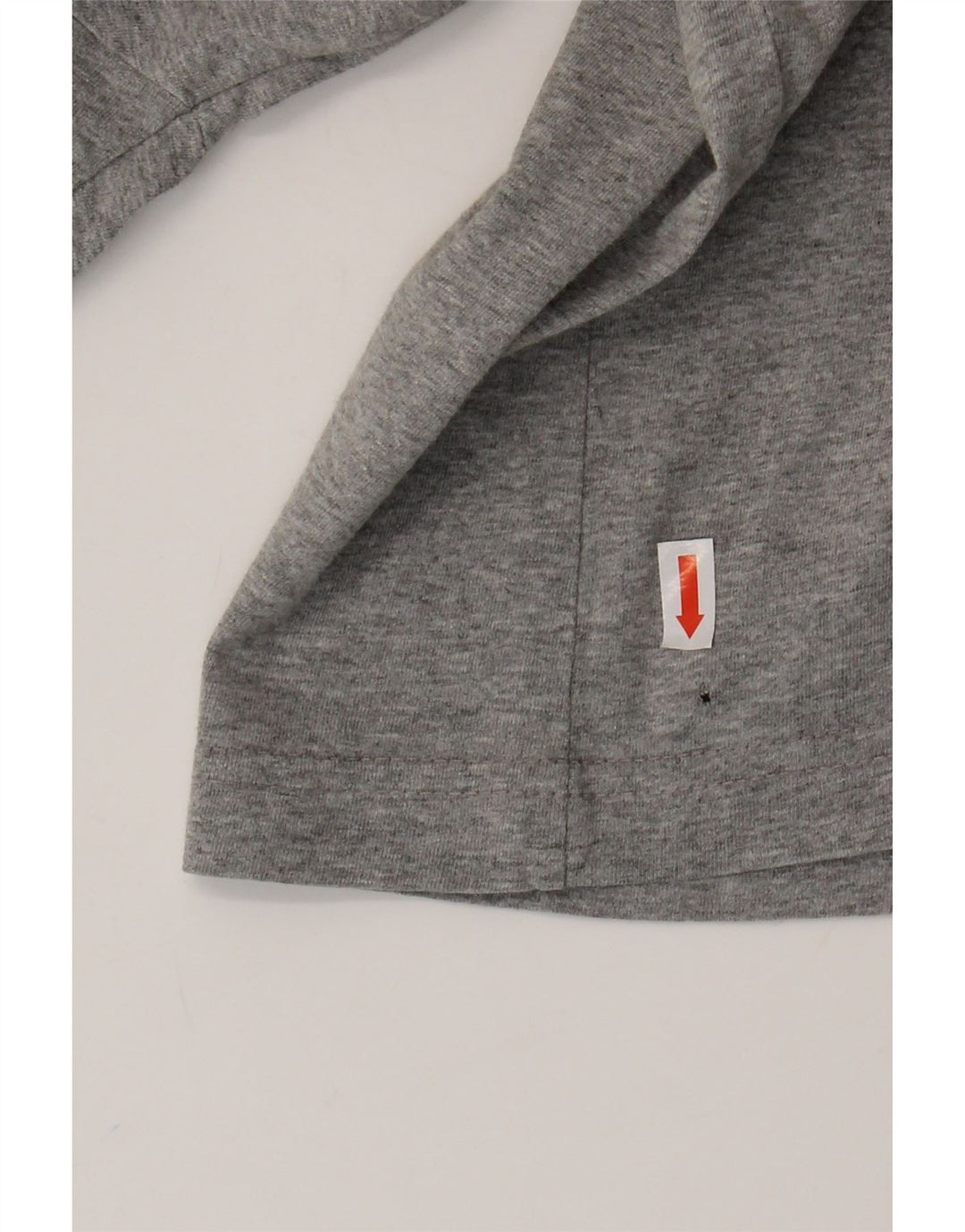 Męski T-shirt z grafiką ADIDAS, mały, szary, bawełniany