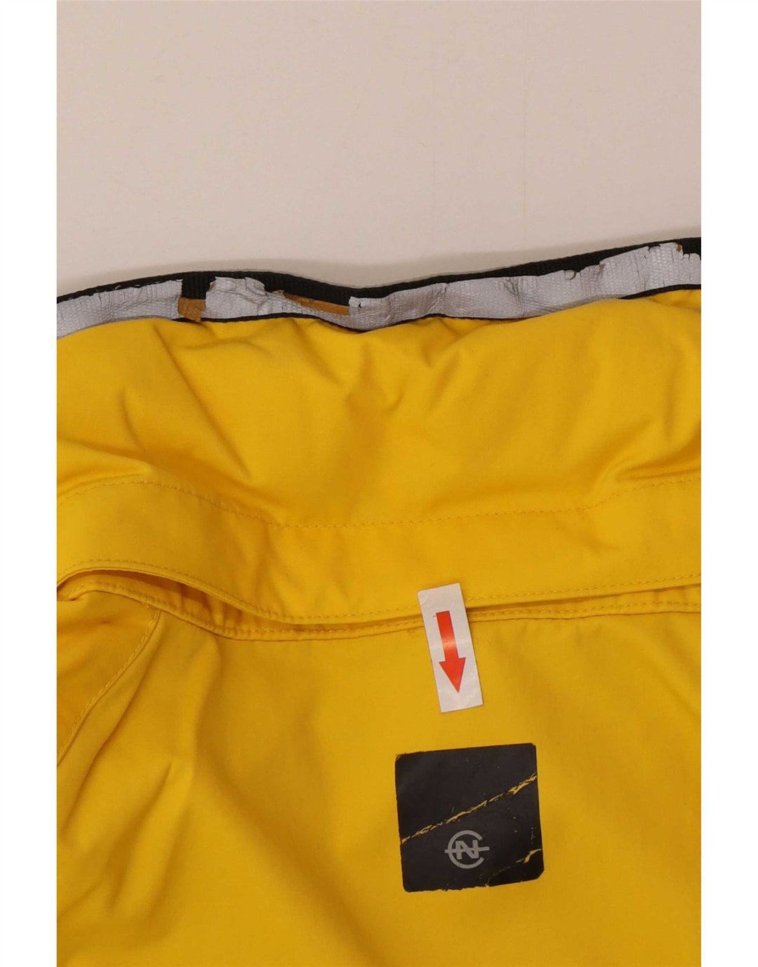 Męska kurtka przeciwdeszczowa Nautica UK 42 XL, żółty nylon