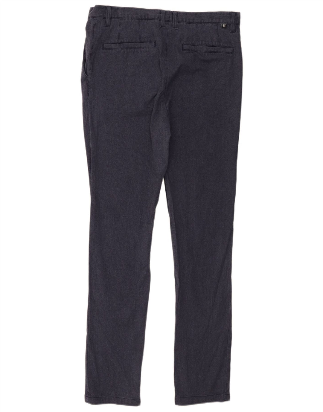 Męskie spodnie typu slim chino Ted Baker W30 L31 granatowy poliester