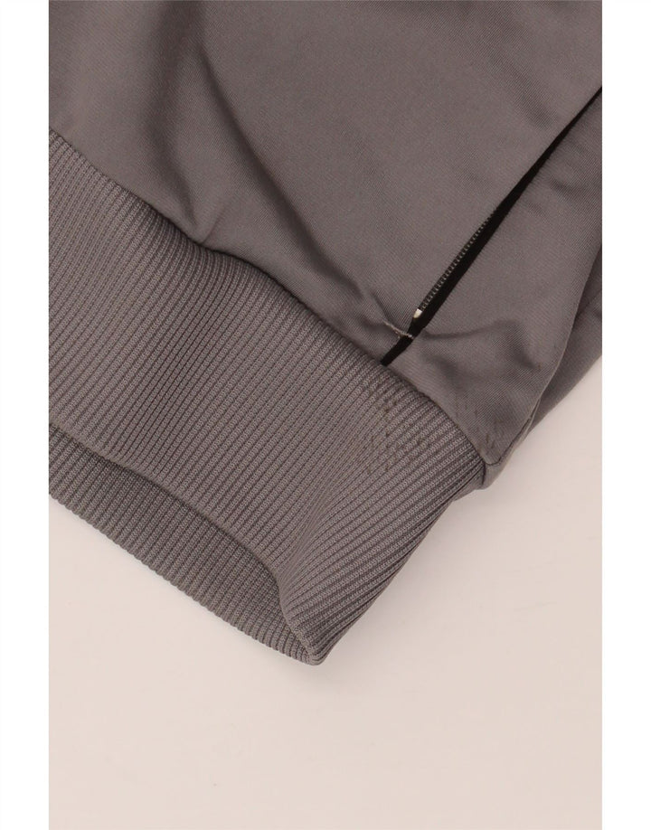 Męska kurtka dresowa PUMA XL Szary poliester z blokami kolorów