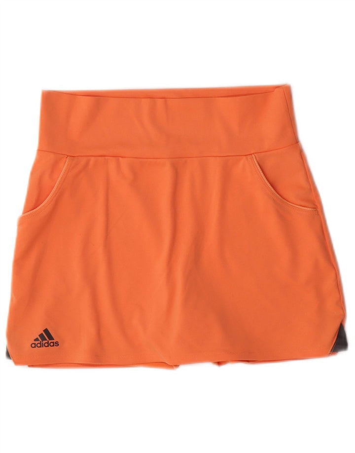 Skort dziewczęcy ADIDAS 11-12 lat, pomarańczowy, poliestrowy, sportowy