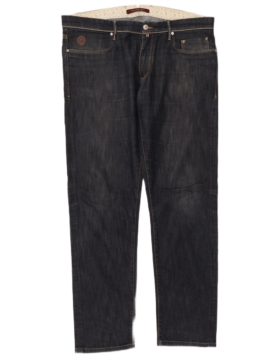 Damskie proste dżinsy TRUSSARDI IT 56 3XL W40 L34 Granatowe