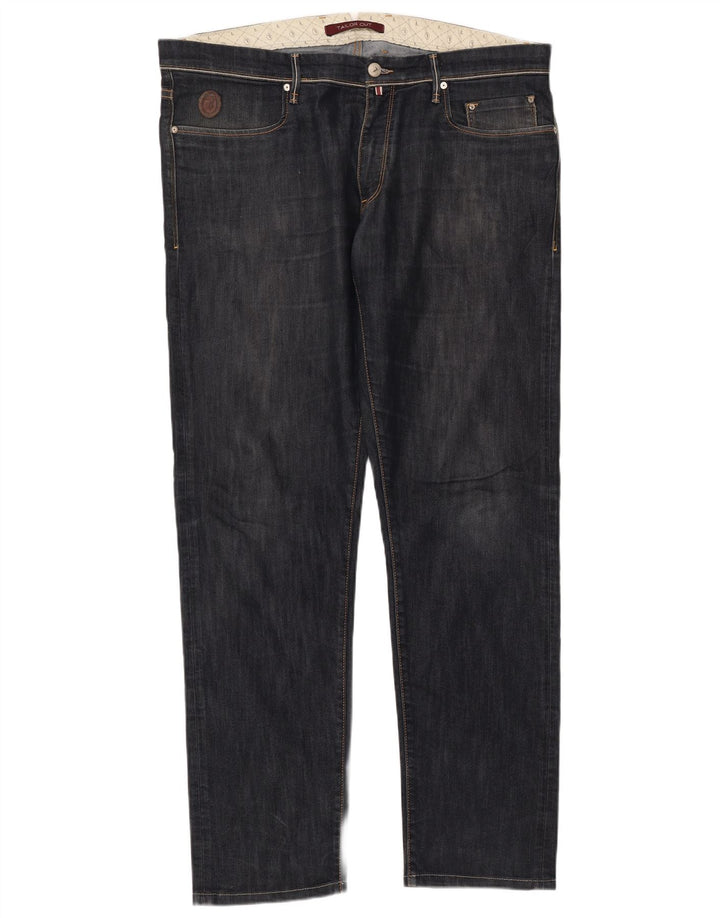 Damskie proste dżinsy TRUSSARDI IT 56 3XL W40 L34 Granatowe