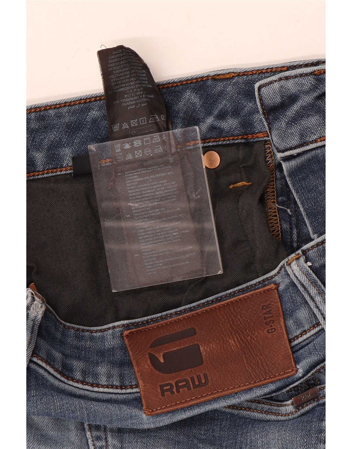 Damskie jeansy slim G-Star W29 L30 Niebieskie bawełniane