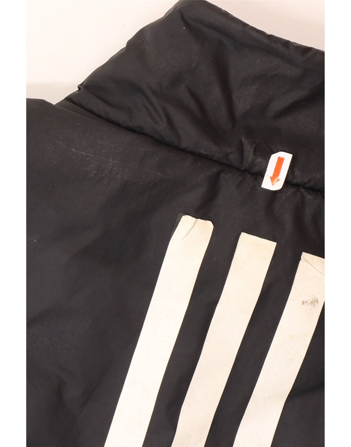 Męska ocieplana kurtka ADIDAS UK 40, duża, czarna, poliester