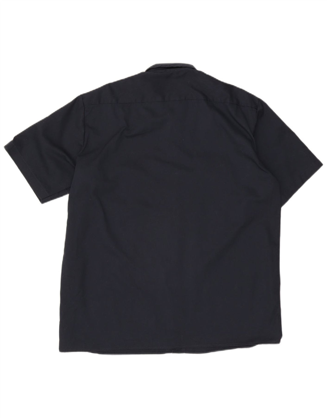 Męska koszula z krótkim rękawem Dickies, duży, granatowy, poliester