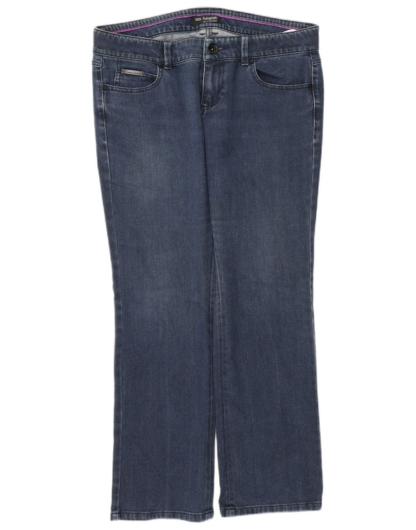 Marks & Spencer Damskie Autograph Straight Jeans UK 14 Duże W34 L28 Niebieskie