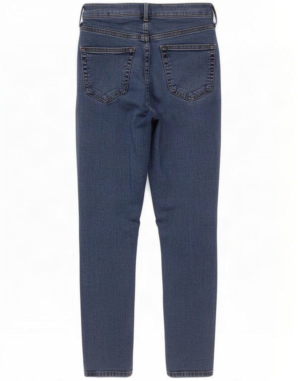 Topshop Damskie jeansy Jamie Crop Skinny W26 L24 Niebieskie, bawełniane