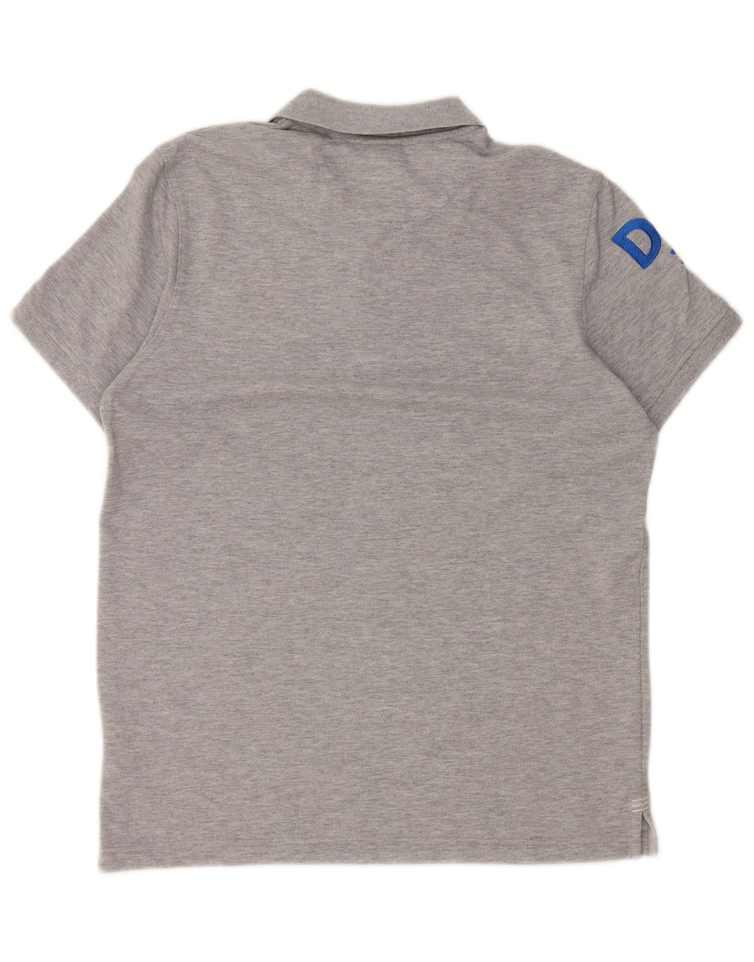 Męska koszulka polo Canterbury z grafiką, mała, szara, bawełniana