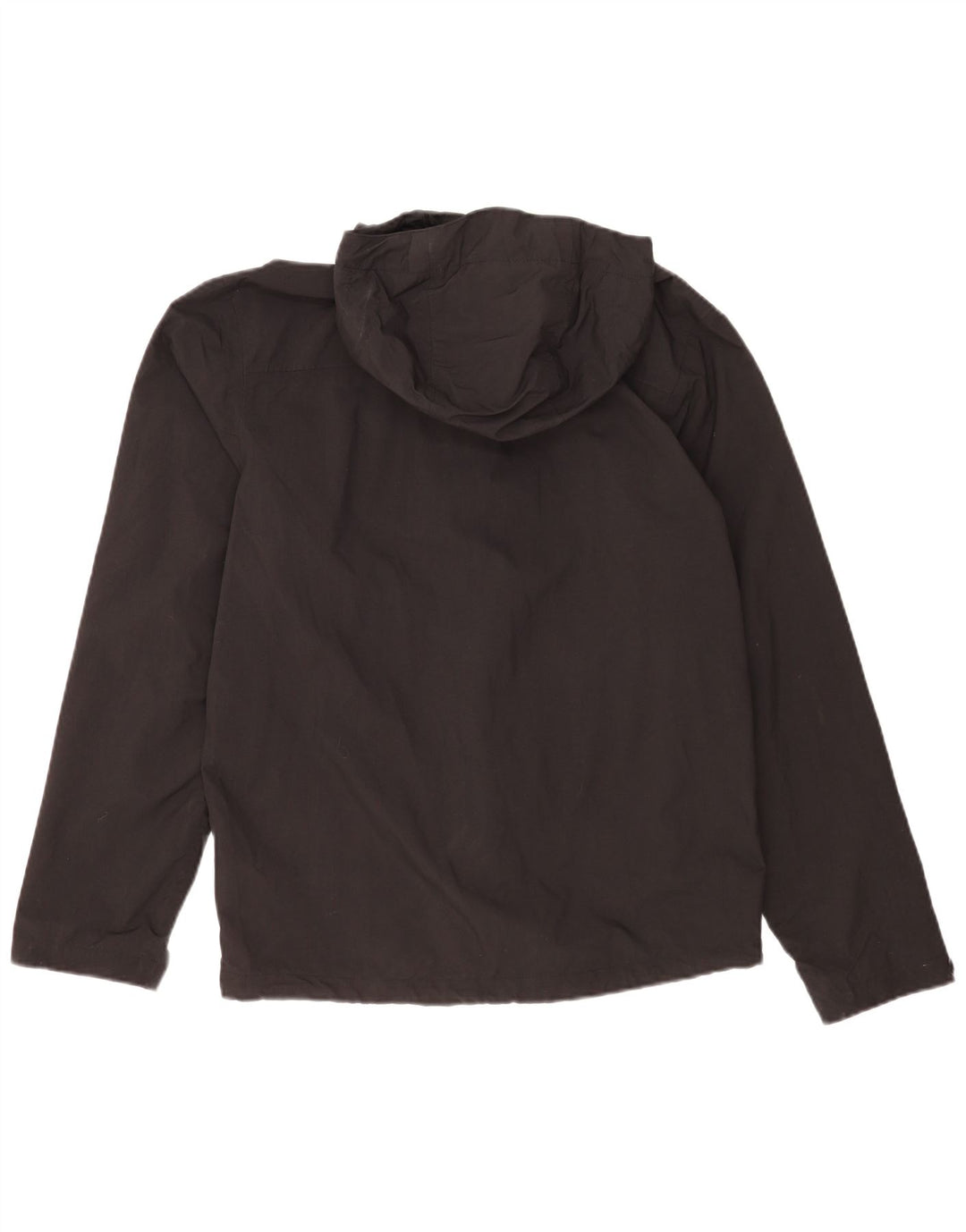 The North Face Mens Hooded Rain Jacket UK 36 Small Black Nylon
