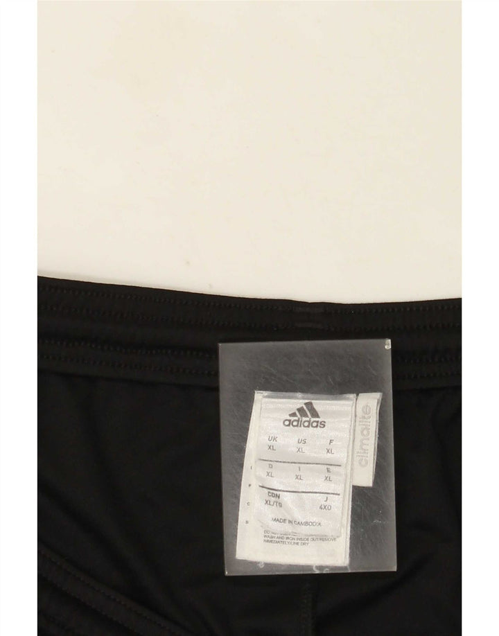 Adidas Męskie Spodenki sportowe Climalite XL Czarny poliester z blokami kolorów