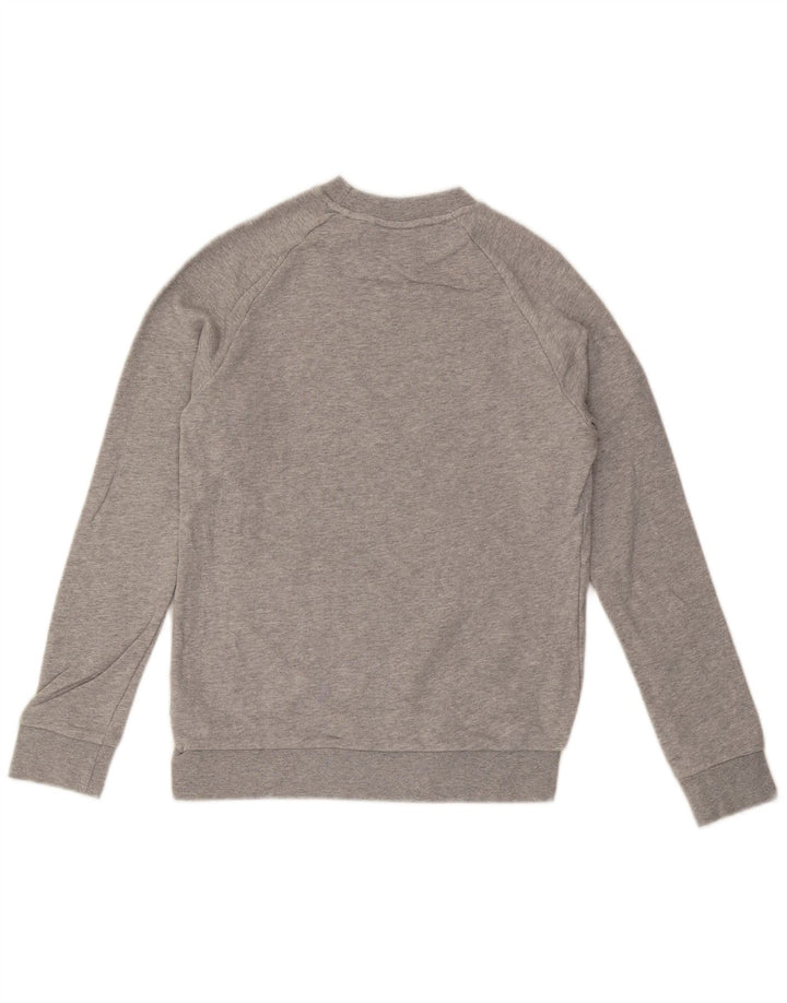 ADIDAS Mens Graphic Sweatshirt Jumper XS Grey Cotton