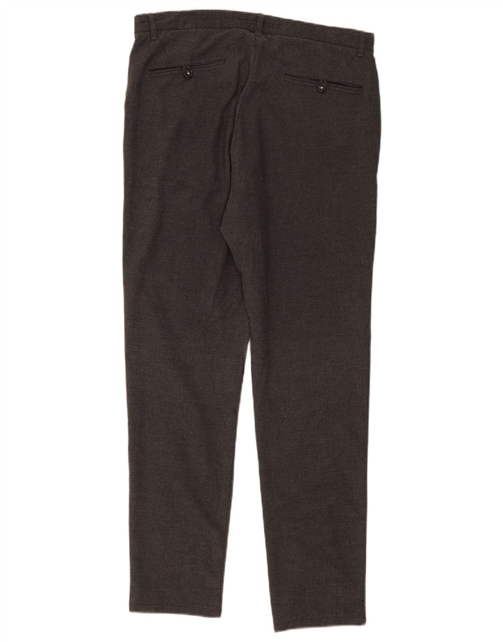 Męskie spodnie chino Zara EU 40 Medium W30 L29 Szare nakrapiane