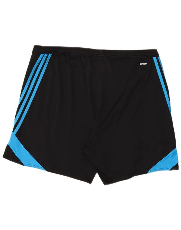 Adidas Męskie Spodenki sportowe Climalite XL Czarny poliester z blokami kolorów