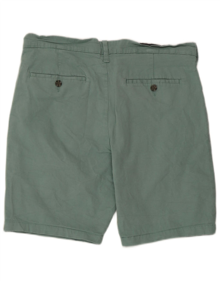Męskie spodenki Chino Marks & Spencer W34, duże, zielone, bawełniane