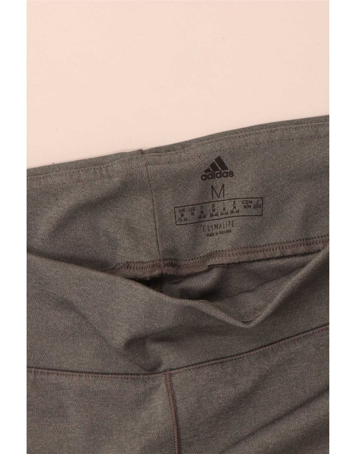 Legginsy Adidas Damskie Climalite UK 12/14 Średni Szary