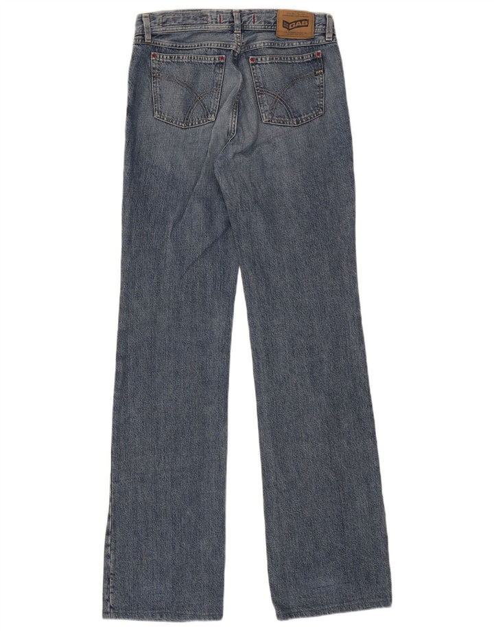 Damskie jeansy Bootcut Gas W29 L34 Niebieskie bawełniane