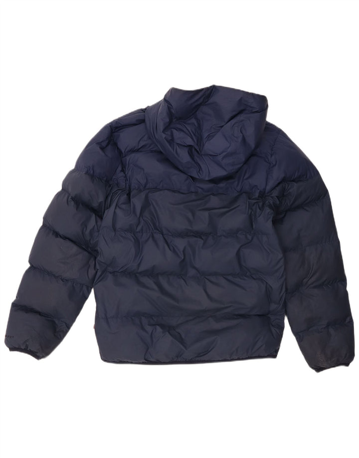 Męska wyściełana kurtka z kapturem Nike Storm-Fit UK 36, mały, granatowy, poliester