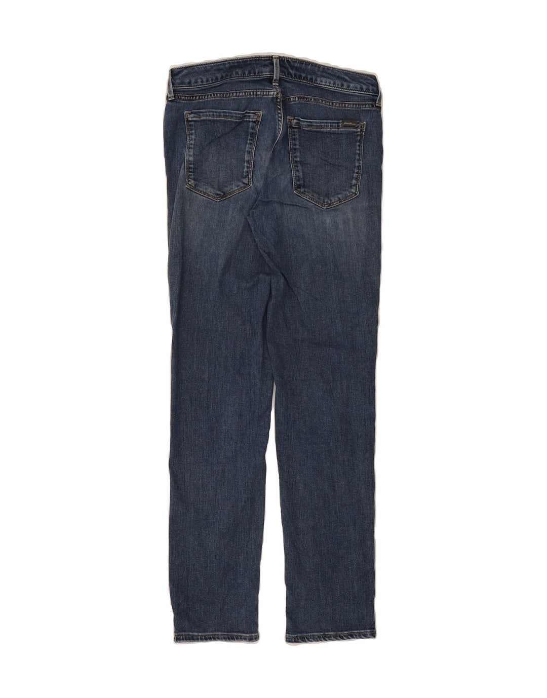 EDDIE BAUER Womens Slim Straight Jeans US 6 Medium W30 L30 Blue Cotton Vintage Eddie Bauer and Second-Hand Eddie Bauer from Messina Hembry 