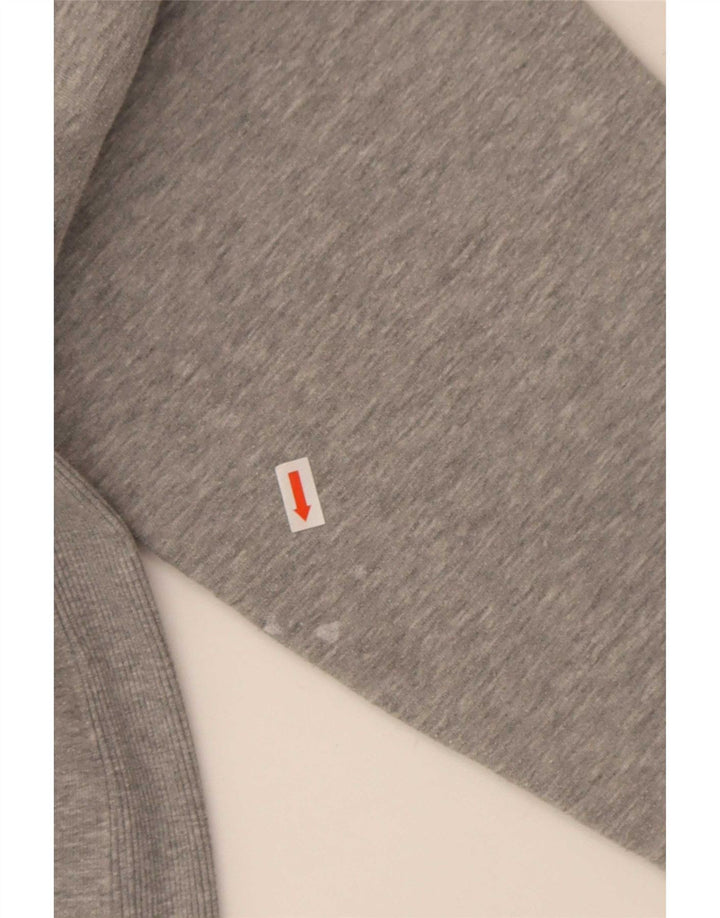 Męska bluza z grafiką Umbro, mała, szara, nakrapiana bawełna