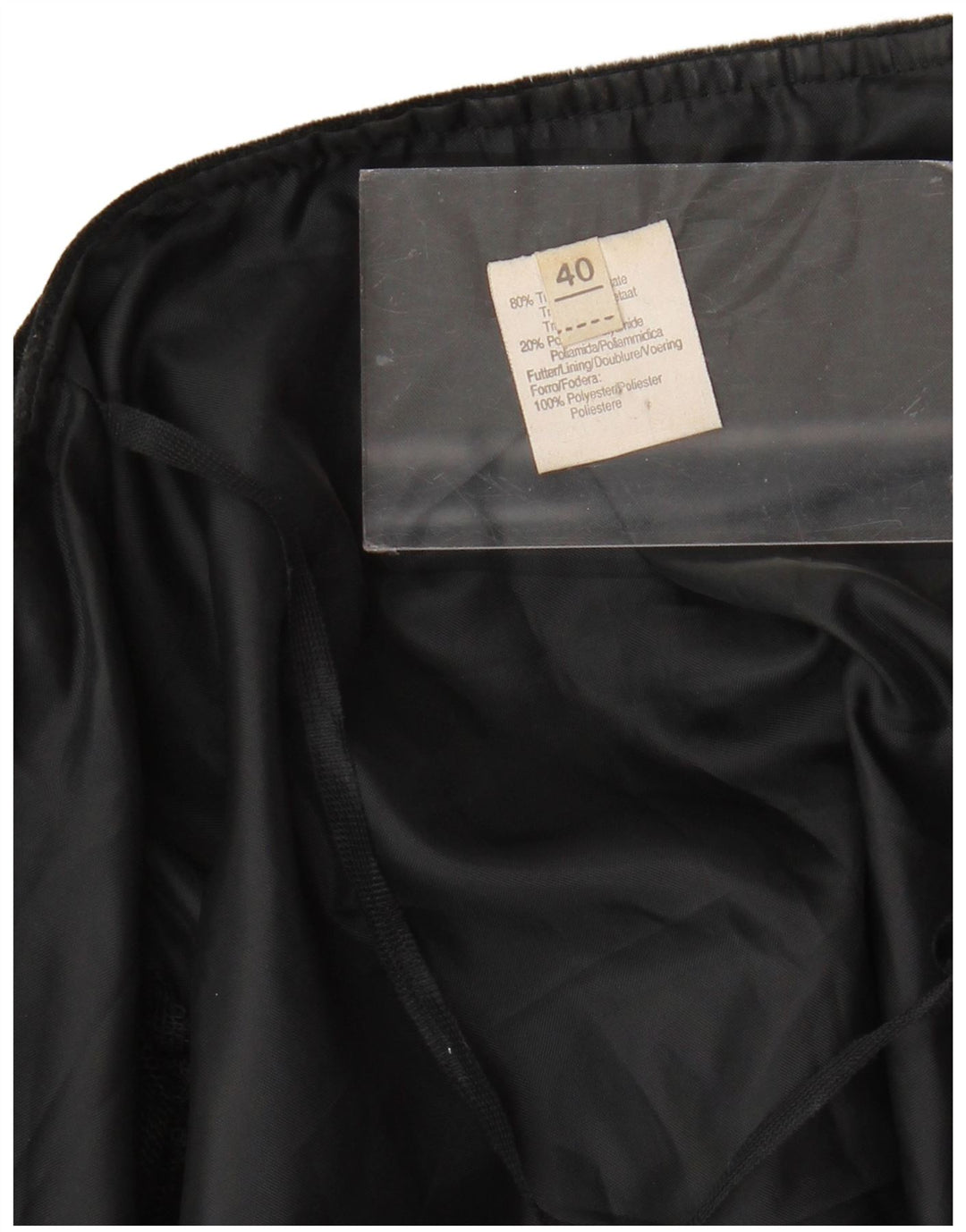 Kurtka bolerko damskie VINTAGE IT 40 Small Black Triacetate