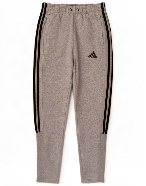 Męskie spodnie dresowe Adidas XS, szare, bawełniane
