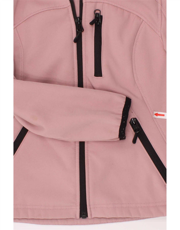 Kurtka dziewczęca Reebok dresowa Top 5-6 lat różowa