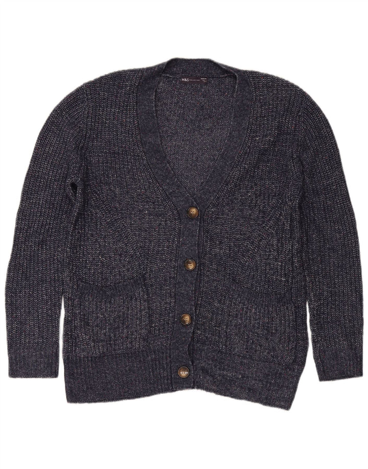 Sweter damski Marks & Spencer UK 14, średni granatowy, nakrapiany