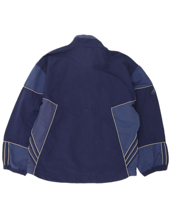 Adidas Męska bluza dresowa Top Jacket UK 38/40 Średni granatowy kolor blokowy
