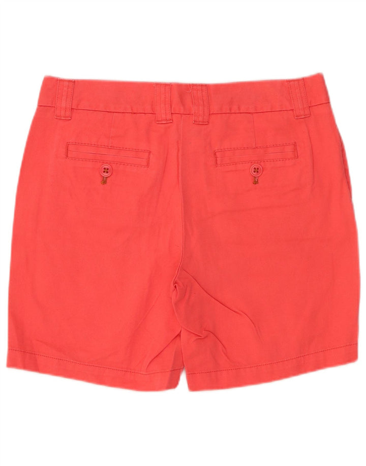 Damskie spodenki chino J. Crew City Fit US 4 Small W32 Różowa bawełna