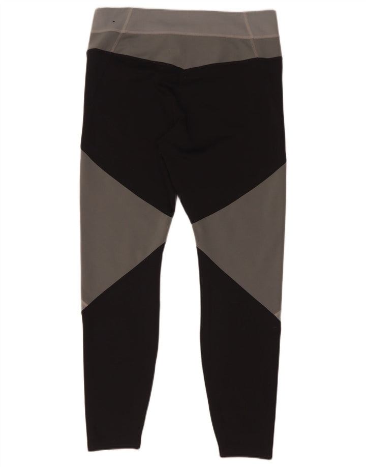 Damskie legginsy Nike Dri Fit Crop UK 14, duże, wielokolorowe bloki kolorów
