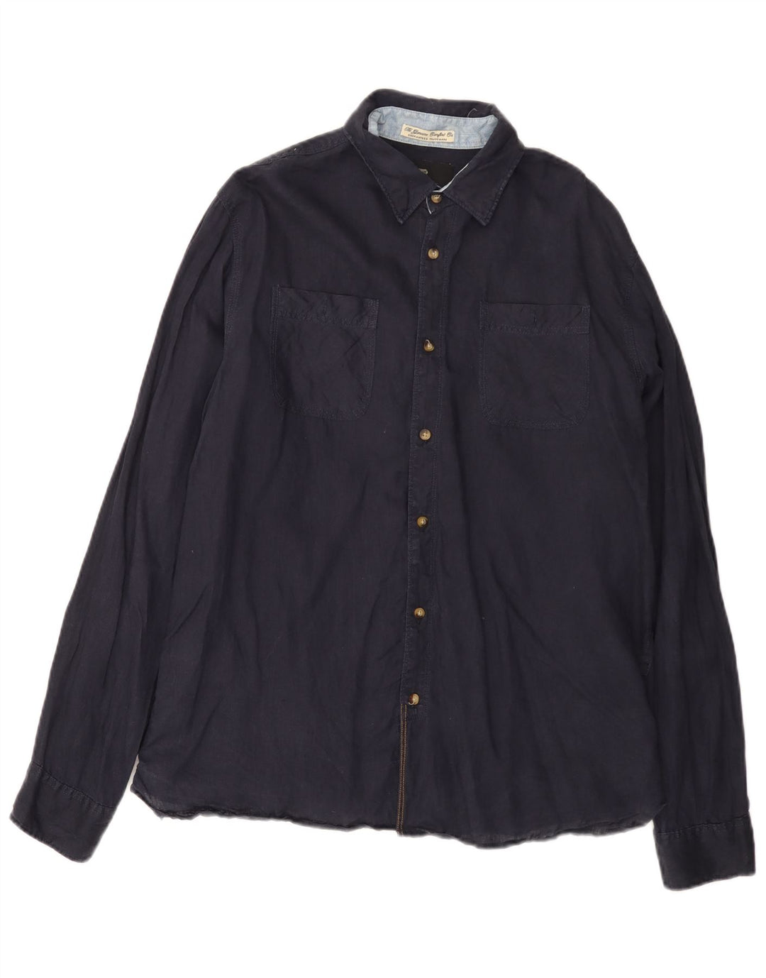 Koszula męska Scotch & Soda Amsterdam Couture, średni granat
