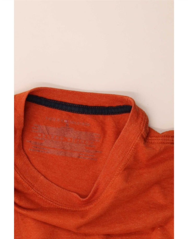 T-shirt męski Tommy Hilfiger, średni pomarańczowy