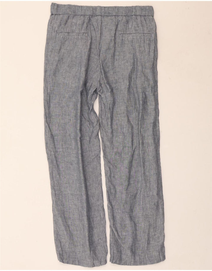 Damskie spodnie Chino z szerokimi nogawkami DACK'S, małe W30 L27 Niebieskie