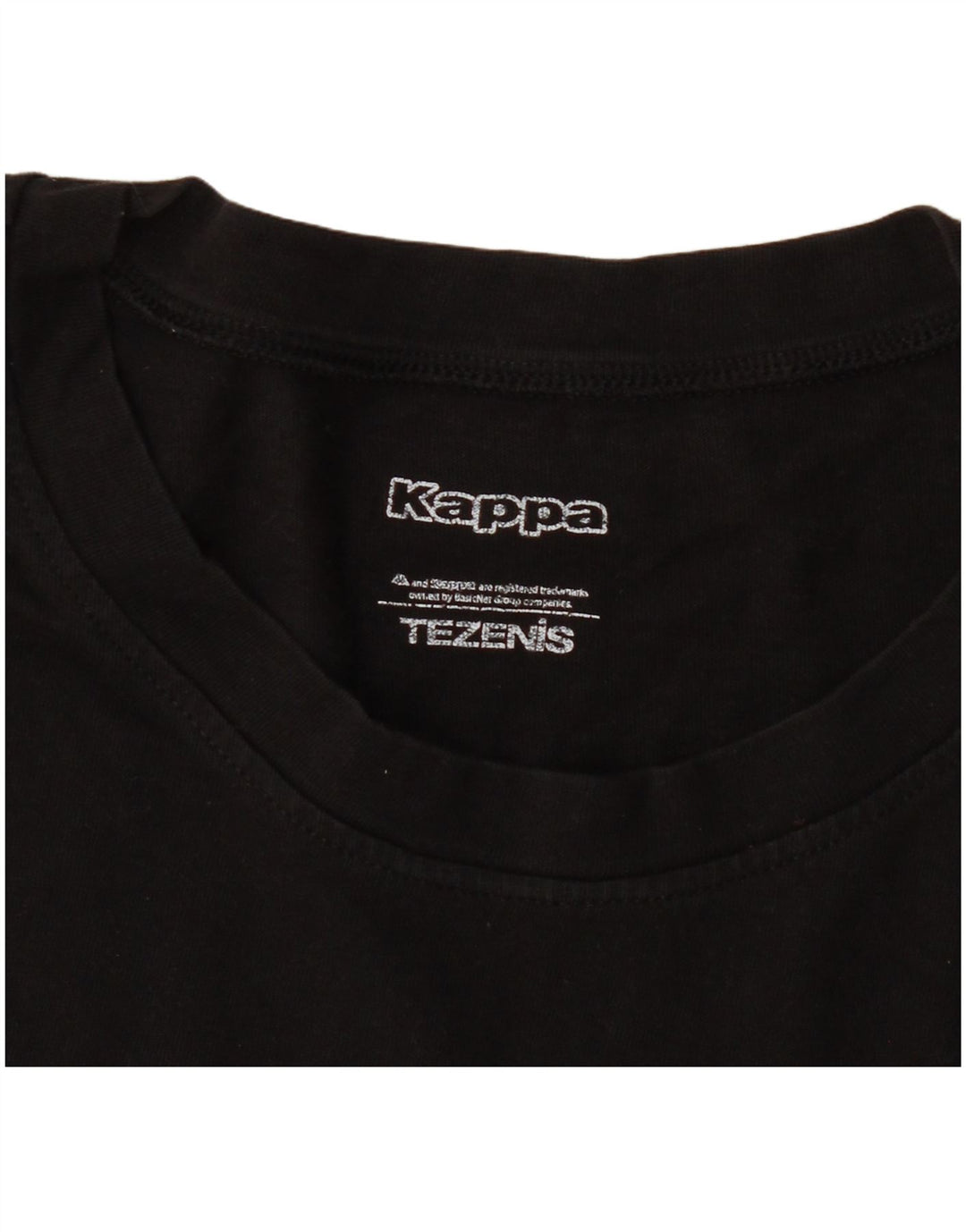 T-shirt damski Kappa Tezenis Graphic Top UK 14 Średni czarny