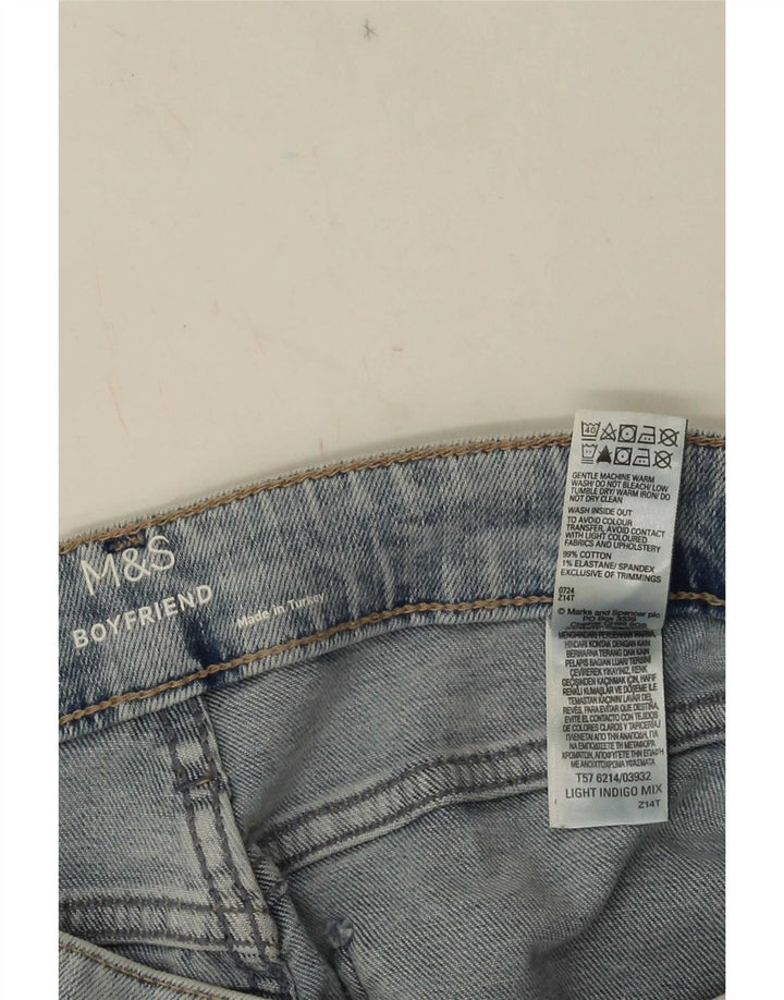 Marks & Spencer Damskie Zwężane Dżinsy UK 12 Średnie W28 L27 Niebieskie