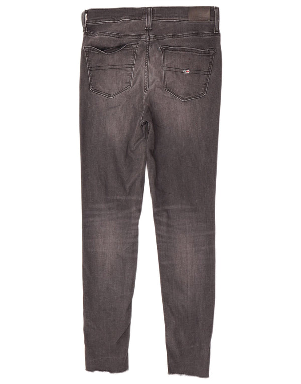 Damskie jeansy Tommy Hilfiger Nora Mid Rise Skinny W27 L27 Szara bawełna