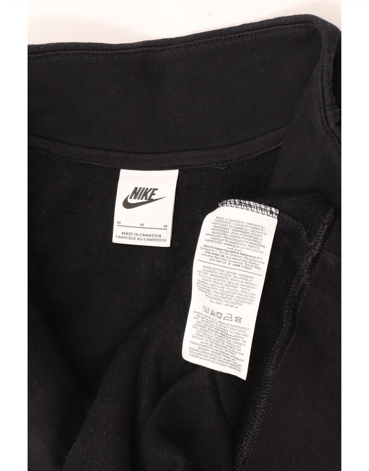 Kurtka męska dresowa Nike, średnia czarna, bawełniana