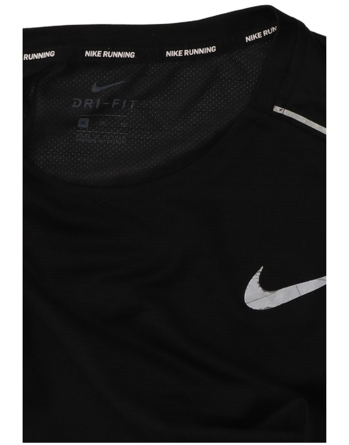 Męska koszulka NIKE Dri Fit z długim rękawem XL, czarna