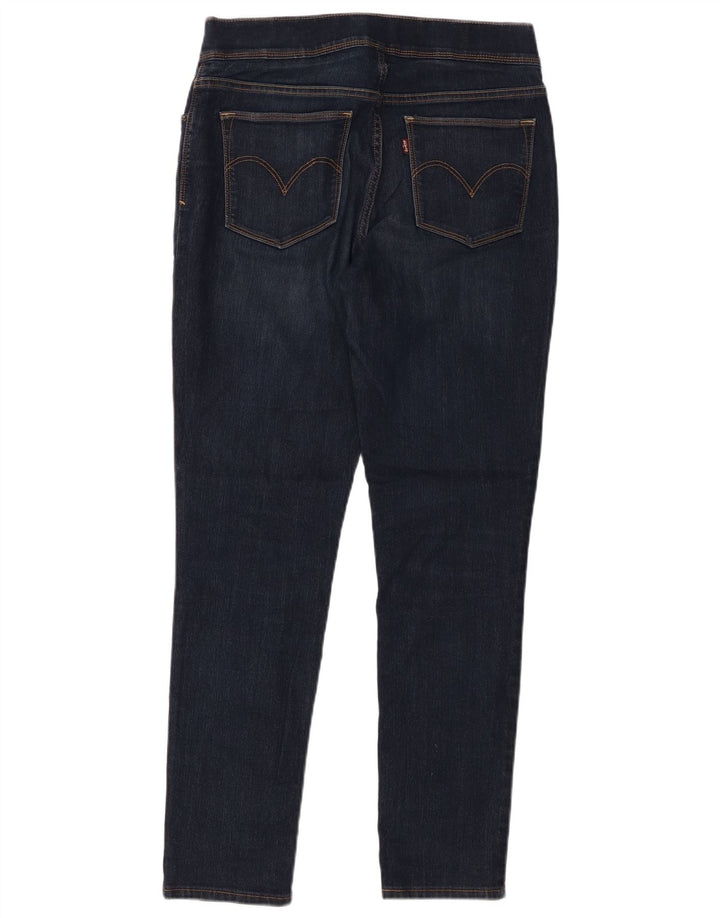 Damskie jeansy skinny LEVI'S W29 L30 Granatowa bawełna