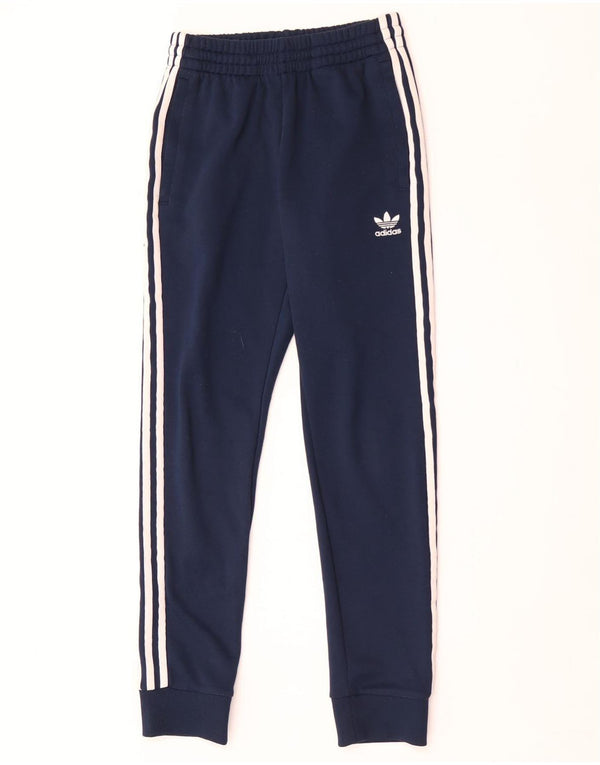 Adidas Męskie spodnie dresowe Joggers XS Granatowy poliester