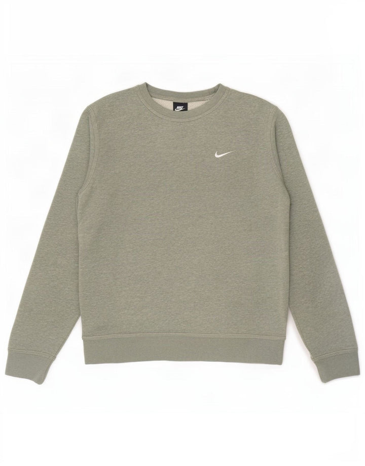 Męska bluza dresowa Nike, średnioszara, bawełniana