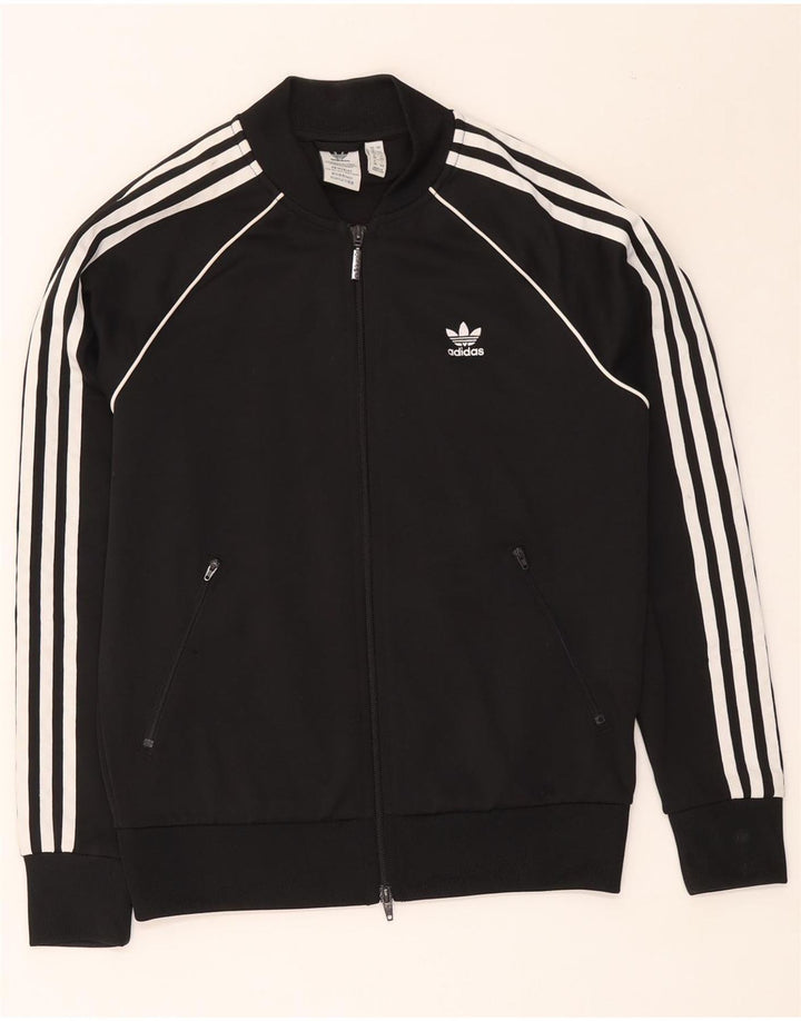 Kurtka Adidas Damska Prime Blue Dresowa Top UK 12 Średnia Czarna