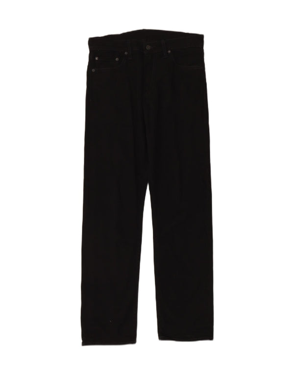 Męskie jeansy LEVI'S 540 o swobodnym kroju W31 L32, czarna bawełna