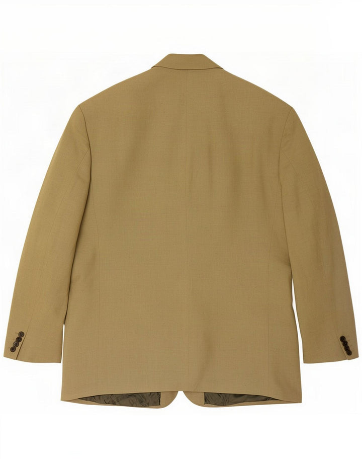 Męska marynarka zapinana na 3 guziki Centaur UK 48 4XL Khaki Wiskoza