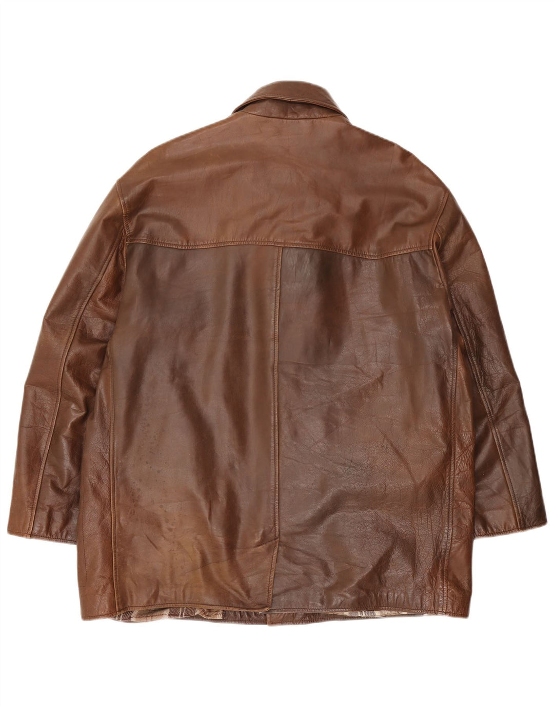 Conbipel Męska kurtka skórzana Natural Wear IT 52 XL brązowa
