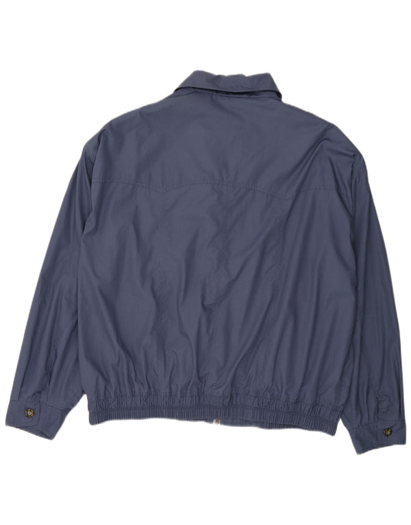 Męska kurtka bomberka IT 60 5XL w stylu vintage, granatowa, poliester