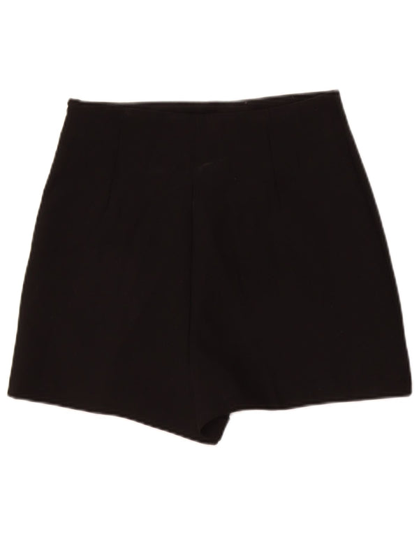 Skort damski Zara UK 8, mały, czarny, poliestrowy